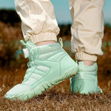 Bottines d’hiver unisexes fourrées et antidérapantes