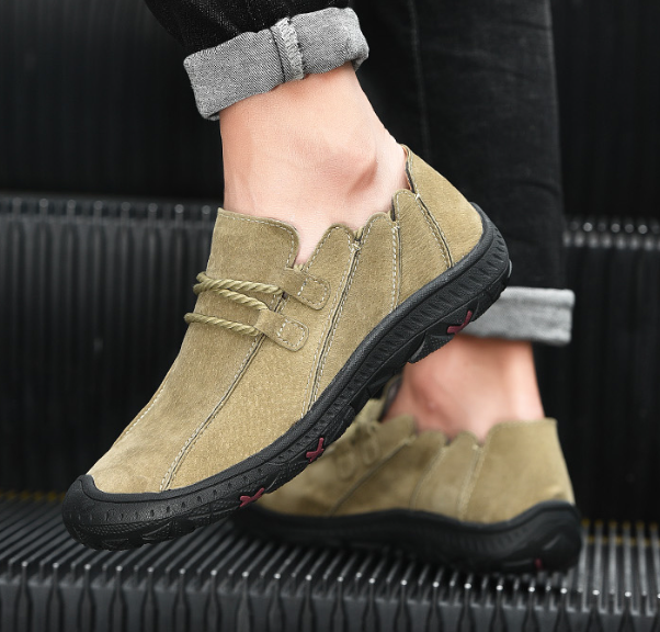 Mocassins en cuir pour hommes