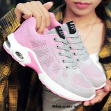 Chaussures de running confortables en maille Flyknit pour femme – Grandes tailles