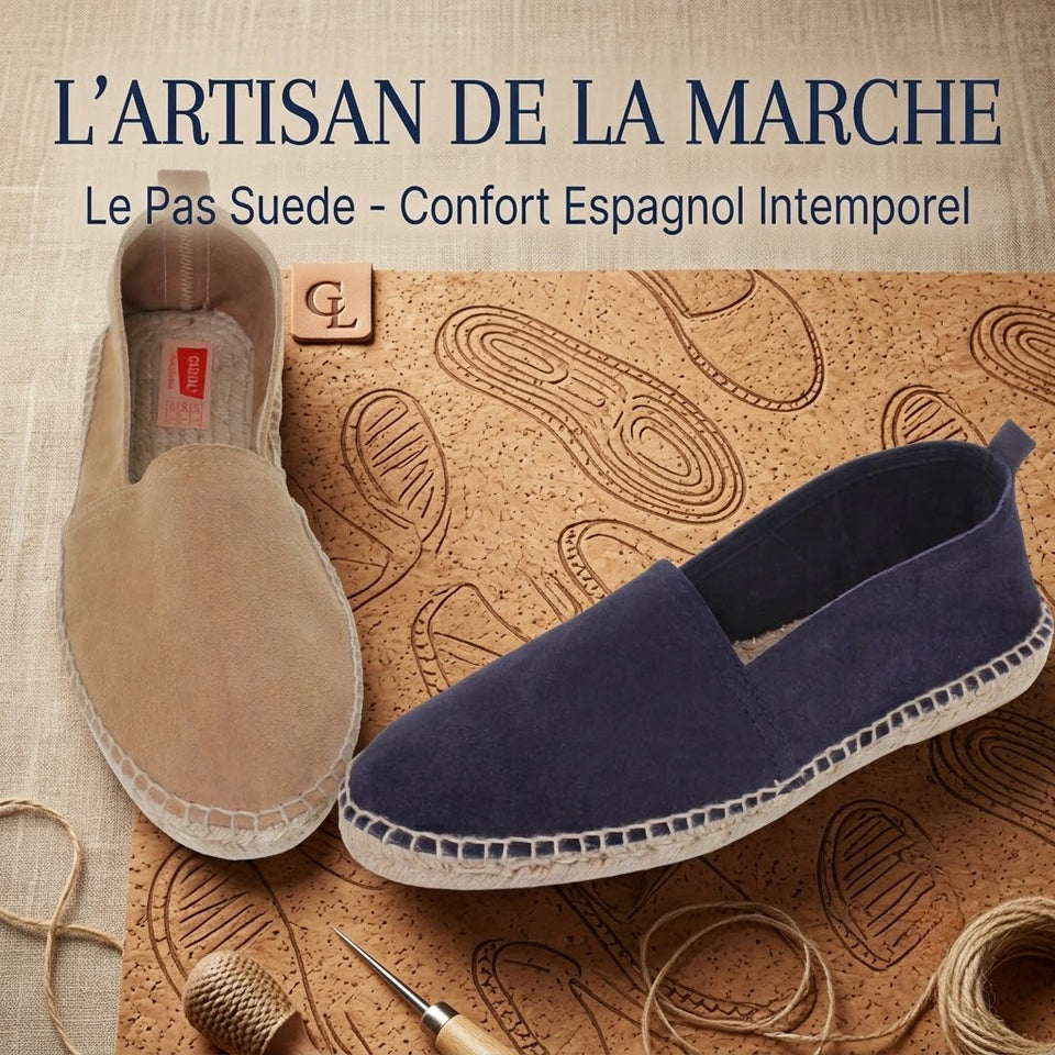 Méridienne par Soft Casual | L'authenticité d'une espadrille, réinventée en cuir