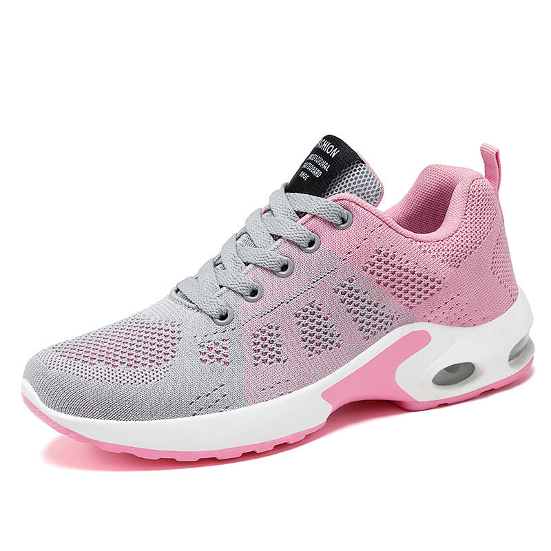 Chaussures de running confortables en maille Flyknit pour femme – Grandes tailles