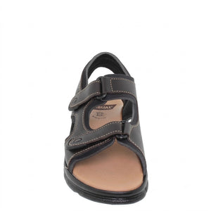 Chaussure en cuir pour homme avec semelle intérieure en cuir et gel