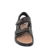 Chaussure en cuir pour homme avec semelle intérieure en cuir et gel