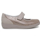 Chaussure confort respirante pour femme – Semelle ergonomique et fermeture à scratch ajustable