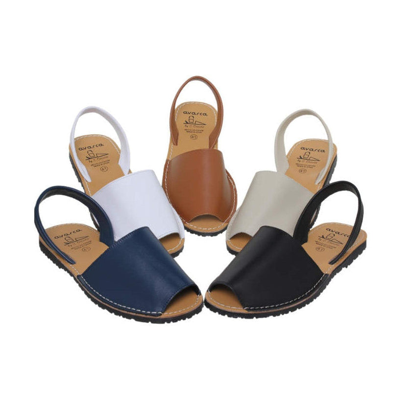 Sandales décontractées en cuir pour homme