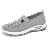Chaussures en toile à enfiler, en maille respirante, pour femmes,
