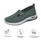 Chaussures en toile à enfiler, en maille respirante, pour femmes,