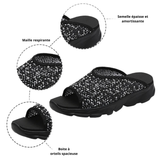 Baskets à semelle souple pour femme – Slip-on en maille ✅