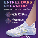 Baskets femme tendance à semelle épaisse en maille