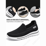 Baskets slip-on confortables et respirantes unisexe