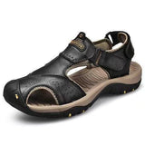Chaussures de plage décontractées à bout fermé pour homme
