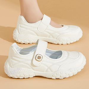 Baskets chunky à semelle crantée pour femme – fermeture Velcro