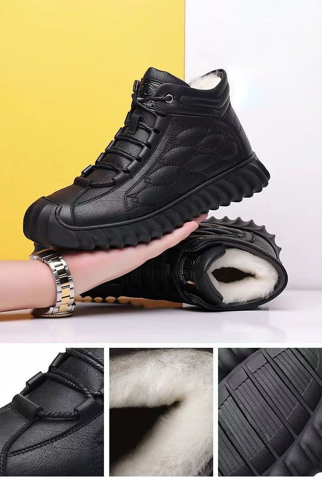 Bottines douces et chaudes pour hommes