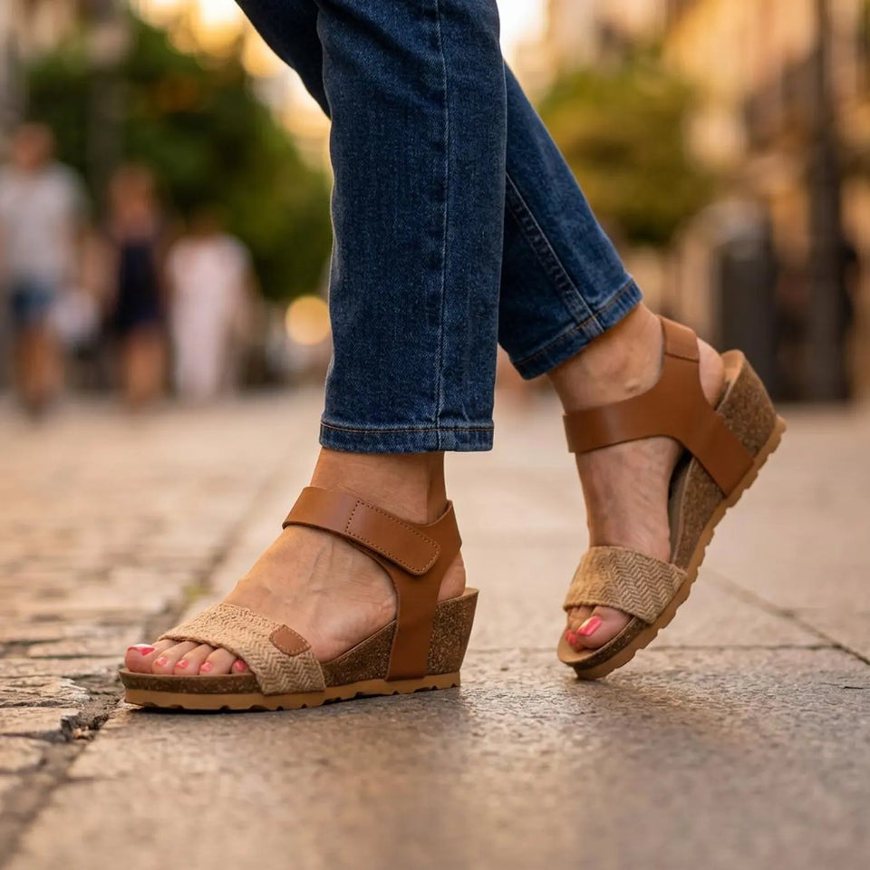 SANDALE EN CUIR POUR TOUTES LES OCCASIONS