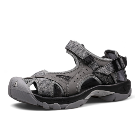 Sandales aquatiques Velcro réglables et antidérapantes pour hommes