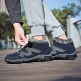 Bottines antidérapantes chaudes et confortables pour hommes