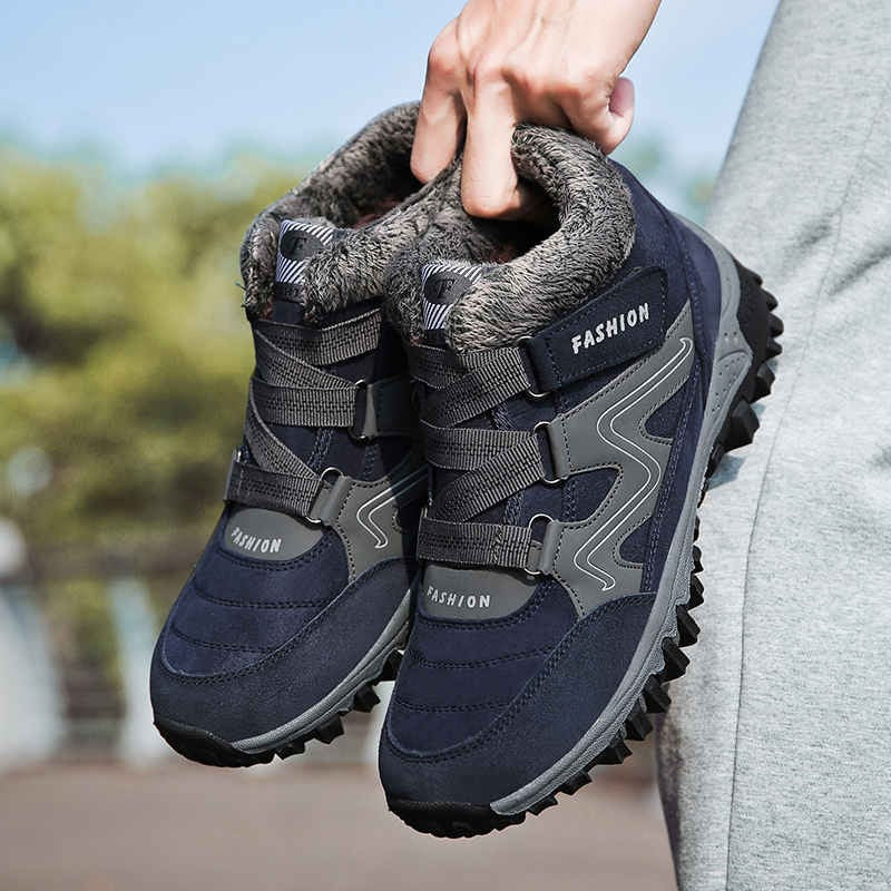 Bottines antidérapantes chaudes et confortables pour femmes