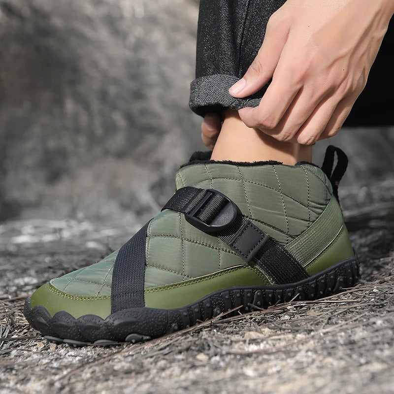 Bottes chaudes pour homme en cuir suédé (Style Britannique)