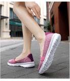 chaussures confortables à enfiler  pour femmes