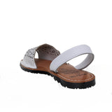 Sandales confortables en cuir pour femme avec bride réglable