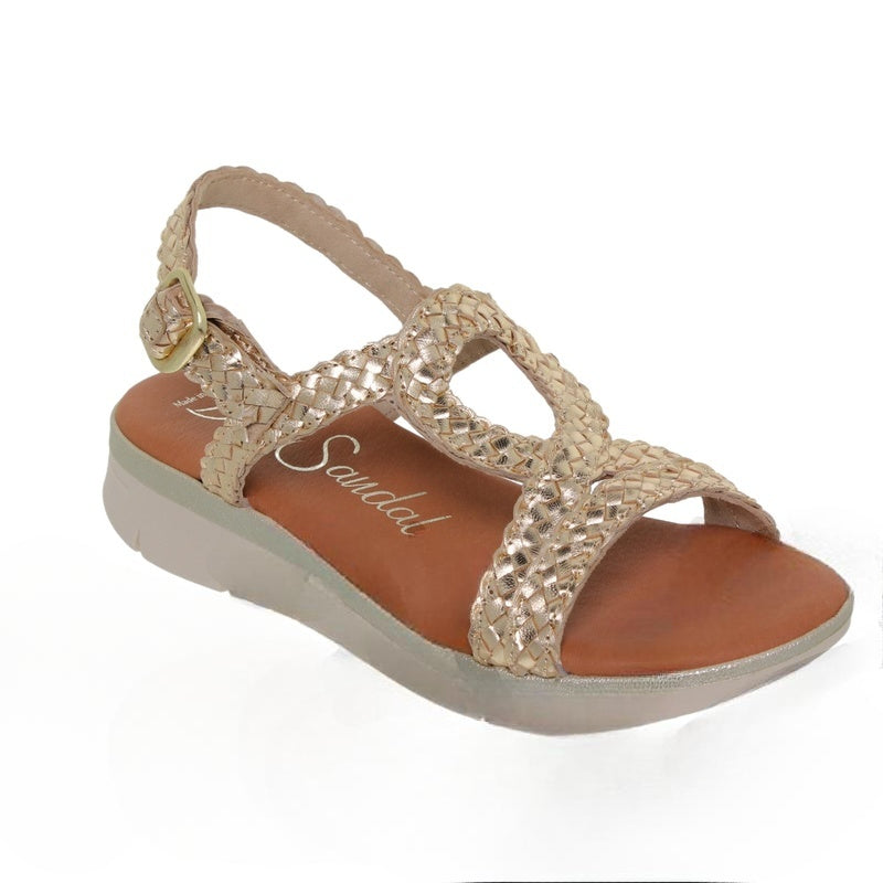 Sandales chic en cuir pour femmes