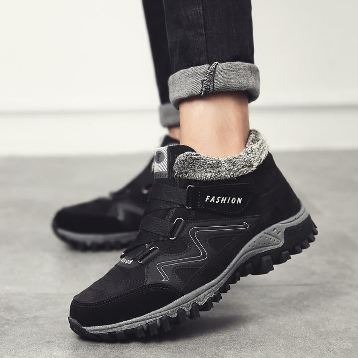 Bottines antidérapantes chaudes et confortables pour femmes