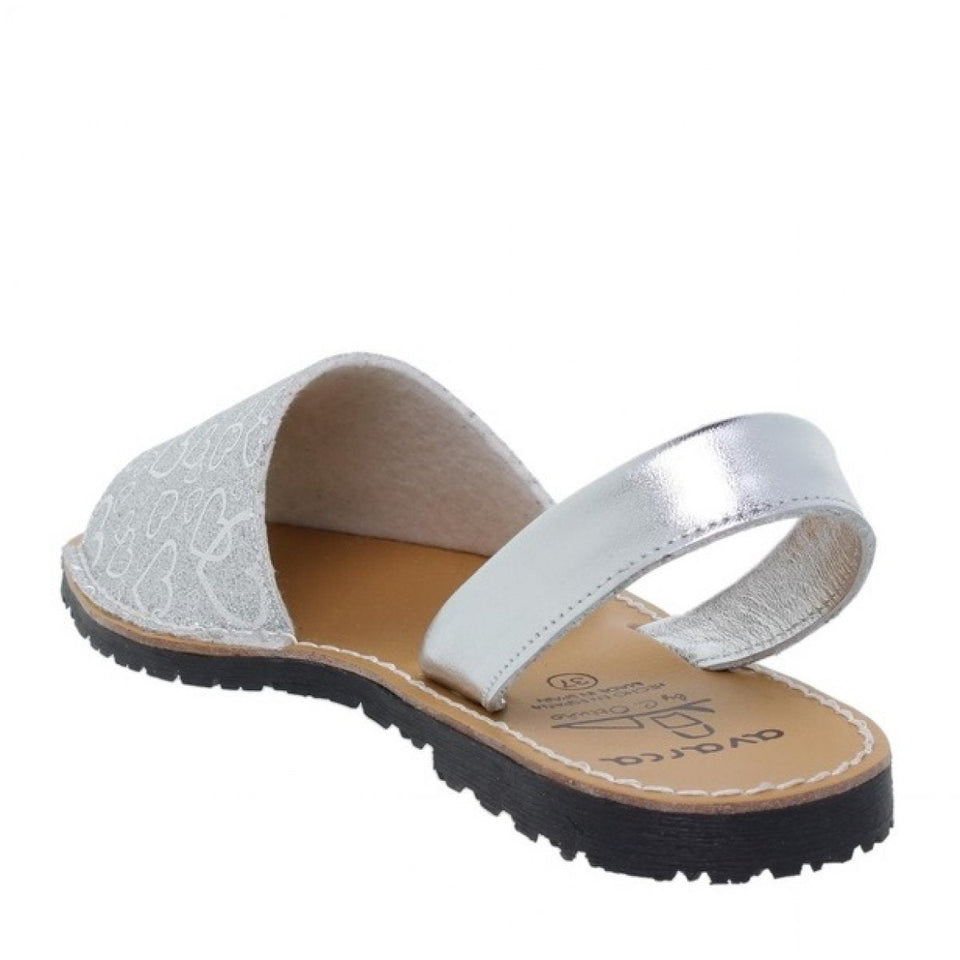 Sandales décontractées en cuir pour femme