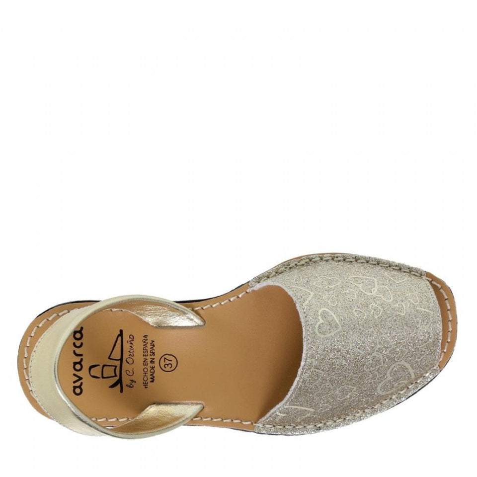 Sandales décontractées en cuir pour femme