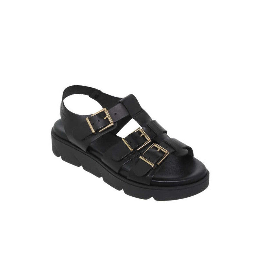 Sandales confortables à boucles