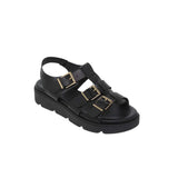 Sandales confortables à boucles