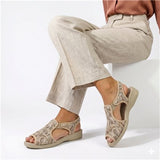 Sandales casual chic à bout ouvert