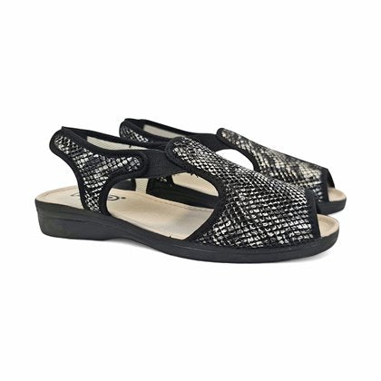 Sandales casual chic à bout ouvert