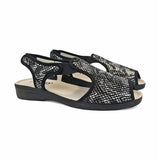 Sandales casual chic à bout ouvert