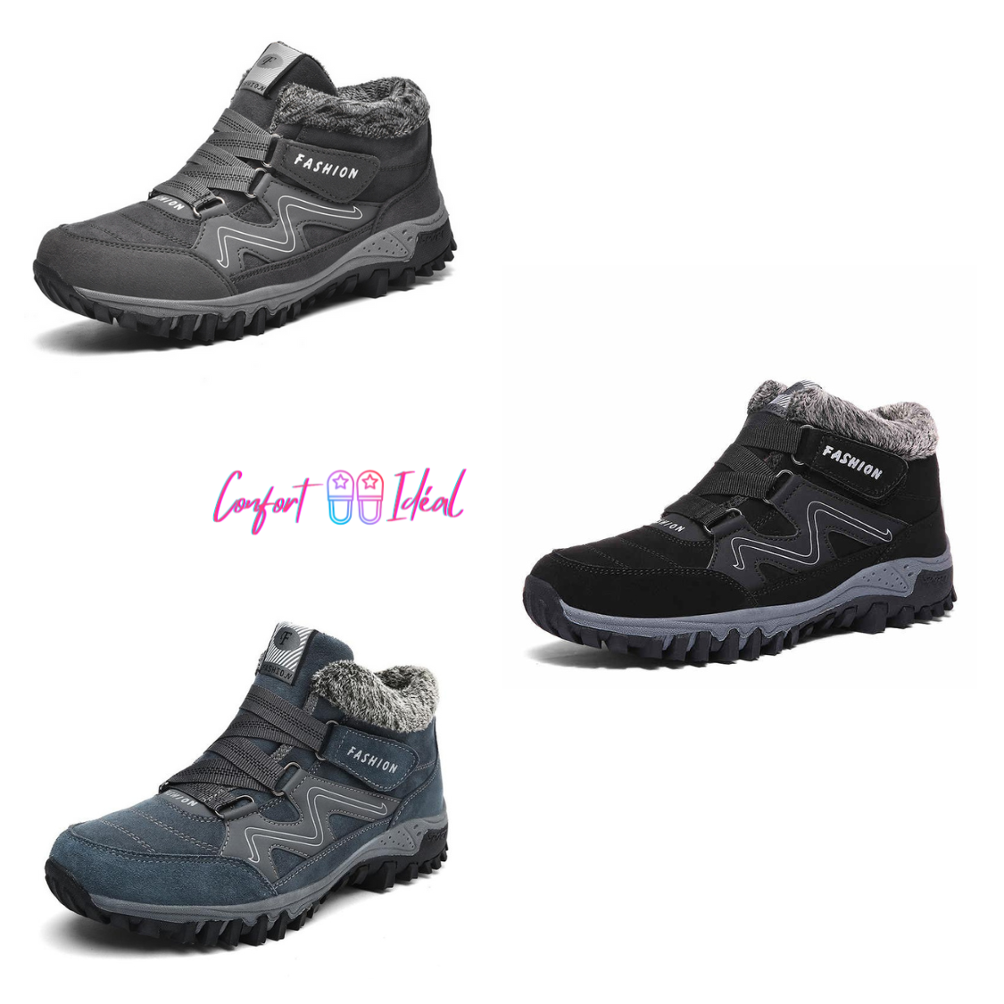 Doublure Chaussette Pour Bottes De Pluie – Coton Épais Chaud – Amovible, Lavable – Pour Hommes Et Femmes – Protection Froid - 9