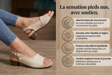 Sandales mi-hautes pour femmes