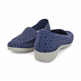 Mocassins confort perforés et respirants pour femme